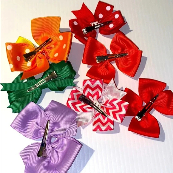 8 BOUTIQUE BOWS NEW GIRLS BABY PINK HAT ONE SIZE - Picture 9 of 9